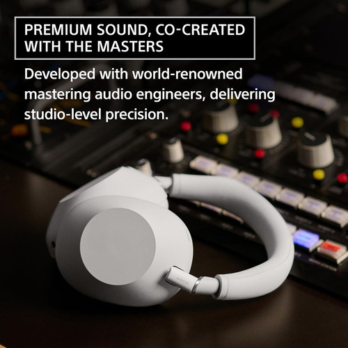 Auriculares Inalámbricos Sony Wh-1000xm6 Plata Con Nc