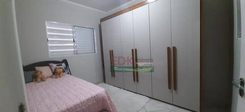 Imagem 1 de 5 de Casa Com 2 Dormitórios À Venda, 47 M² Por R$ 206.700 - Vila Brasileira - Mogi Das Cruzes/sp - Ca5434