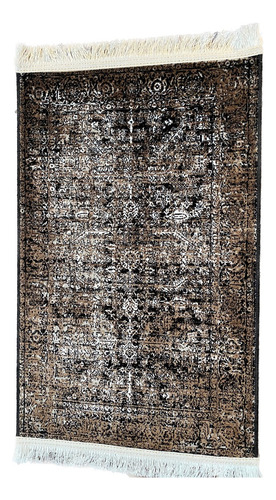 Tapete Pie De Cama, Seda Bambu, Thera Rugs Kian Zafiro