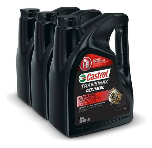 Aceite De Transmisión Castrol Transmax Dex/merc Atf 3.78l X3