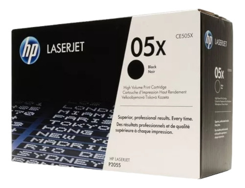 Toner Hp 05x Negro Original Ce505x Laserjet P2055 2055dn