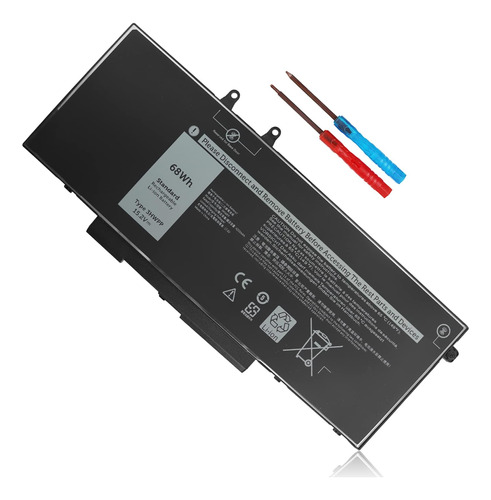 68wh 3hwpp 15.2v Batería Para Dell Latitude E5410 E5510 Para