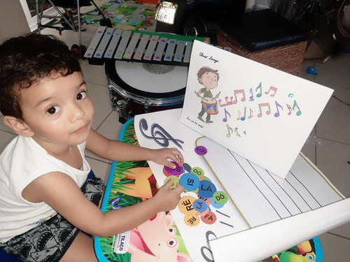 Imagem 1 de 5 de Aulas Particulares De Musicalização Infantil E Instrumento.