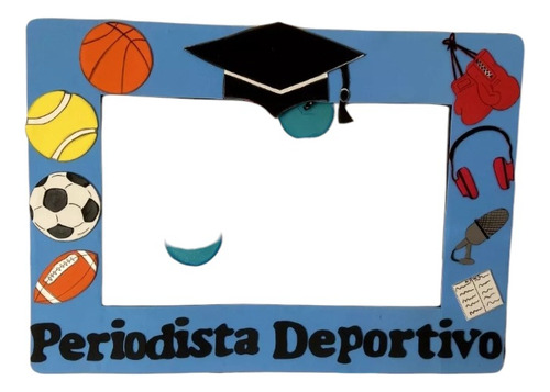 Marco Selfie Personalizado Periodista Deportivo Egresados