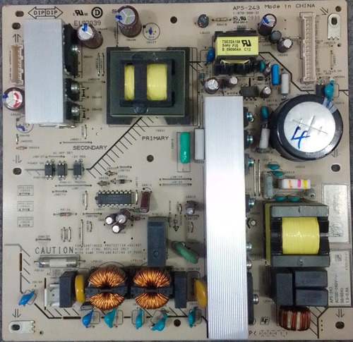 Sony 1-474-163-51 (aps-243/c) Power Supply//sony Kdl-32s5100