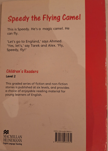 Libro Speedy The Flying Camel De Fh Cornish Level 2 (Usado)