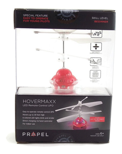 Mini Dron Propel Rc Hovermaxx 2,0 Ufo, Control Remoto Led