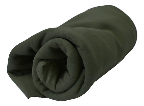 Tela Frisa Común X Metro Verde Militar Liso