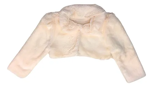 Bolero Bolero Pele Forrado Bordado Com Gola P Ao G E 1 Ao 3