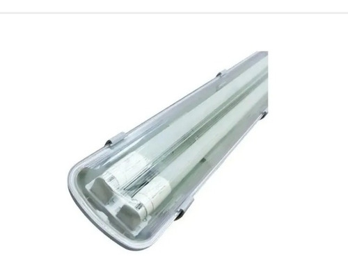 Imagen 5 de 5 de Pack 8 Equipo Estanco Hermético Led 2x18w