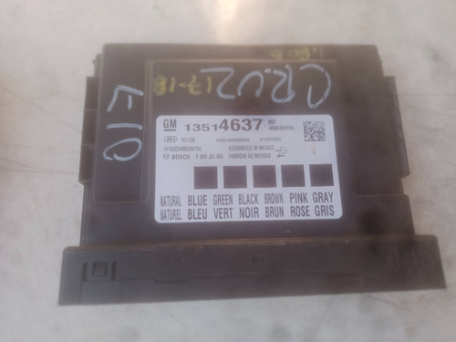 Módulo Bcm Cruze 17-18. #386-23 (Usado)