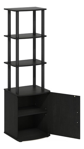 Furinno Turn-n-tube Tall Tv Entertainment Side Table Display