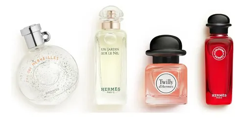 Kit Hermès Discovery Set 4 Perfumes X 7.5ml - Mini Perfumes Hermes