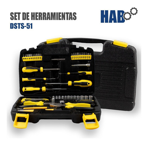 Kit Juego De Herramientas Buena Calidad Set 51 Pzas Maletin