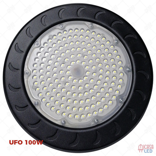 Imagen 2 de 9 de Lampara Ufo Campana Led Industrial 100w