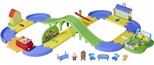 Hasbro Set Peppa Pig Peppa Ena Ciudad Pista Armable