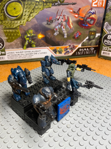 Megabloks Mega Construx Halo Covenant Vs Unsc (300) 1 Halo (Usado)