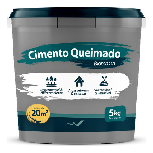Cemento Quemado Biomassa Terminación Para Paredes Y Pisos Cianita