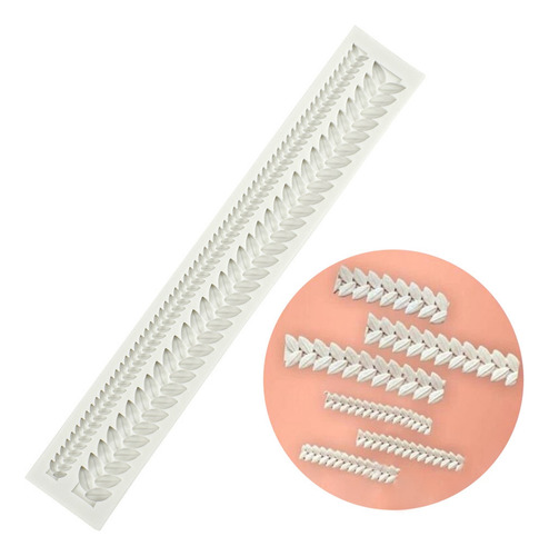 Molde De Hojas De Trigo Para Decoración De Tartas, Fondant,