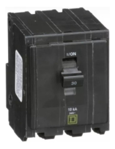 Pastilla Breaker 3 Polos Square Qo330 30 Amp 240 V