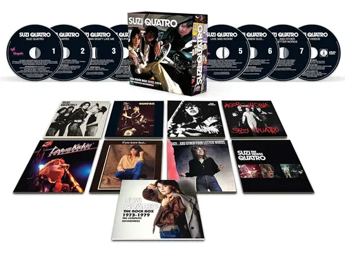 Box Suzi Quatro - The Rock Box 1973-1979 (7 Cd's + Dvd) | MercadoLivre Box Suzi Quatro - The Rock Box 1973-1979 (7 Cd's + Dvd) | MercadoLivre