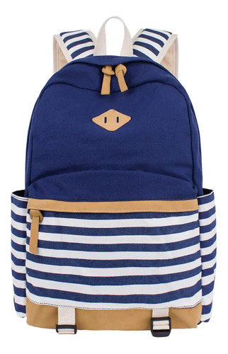 Mochila Escolar Preppy Para Niñas Y Adolescentes, Bonita Lon