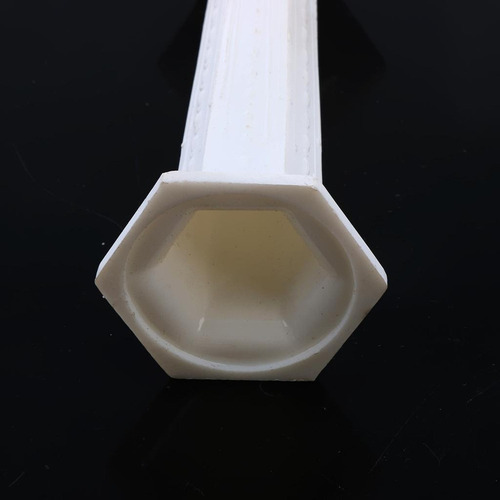 3cm12x Escultura Estatua De Alabastro Con Pedestal Hexagonal