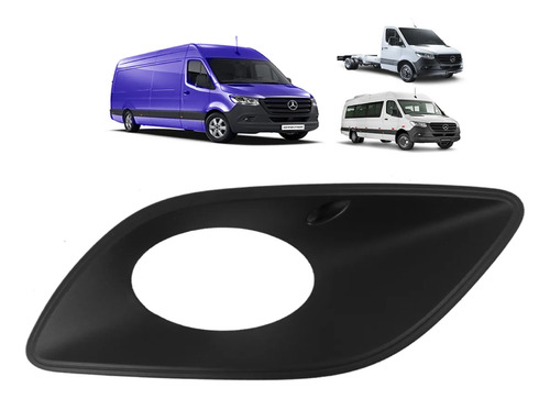 Moldura Farol Auxiliar Sprinter 314 416 516 (2020 2021 2022)