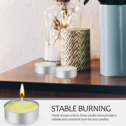 150 Tazas De Aluminio For Velas De Té, Latas De Metal Para