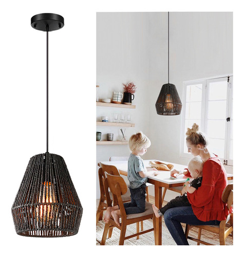 Lámpara De Ratán Pantry Light