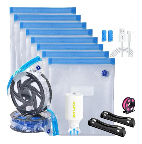 Bolsas De Almacenamiento De Filamentos 3d Con Soporte De Fil