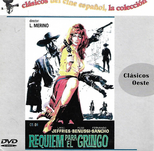 Dvd- Requiem Para El Gringo- Clasicos Del Oeste- Lang Jefrie