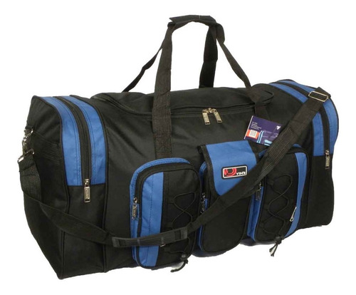 Imagem 1 de 6 de Bolsa Viagem Grande 65 L Sacola Mala Poliéster Reforçado