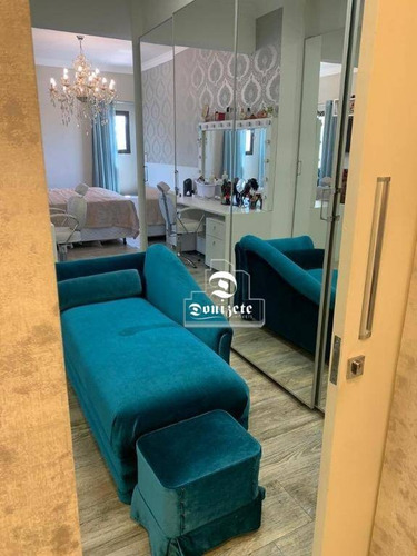 Cobertura Com 4 Dormitórios À Venda, 370 M² Por R$ 2.750.000,10 - Vila Bastos - Santo André/sp - Co11700