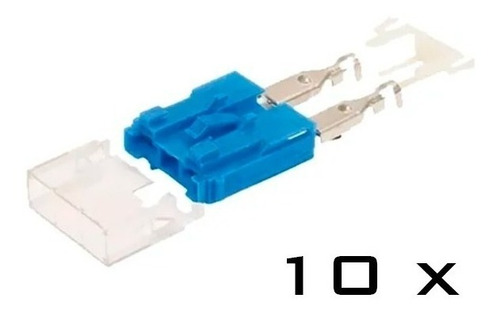 Kit 10 Porta Fusível Max Desmontado Per+ Fusivel Importado