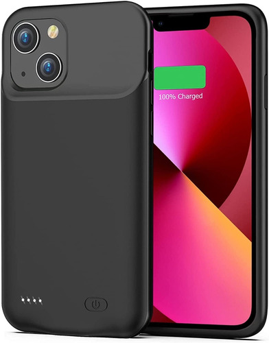 Imagen 1 de 1 de Funda Cargador Powerbank Para iPhone Hasta 8000 Mah Portati