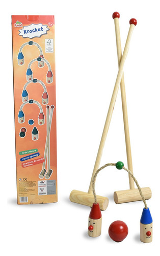 Juego De Crocket En Madera Infantil