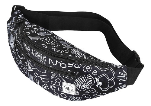 Vibe Festival Gear Fanny Pack Para Hombres Y Mujeres, Muchos