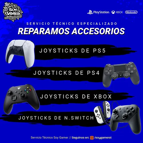 Reparacion Joystick Xbox Nintendo Soy Gamer