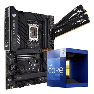 Kit Intel Core I9 12900kf + Asus Tuf Z690-plus D4 + 16 Gb