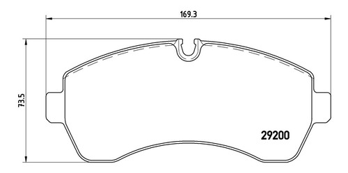Balatas Brembo M Benz Sprinter 5t Box 516 Cdi 2010-2019 Lm D
