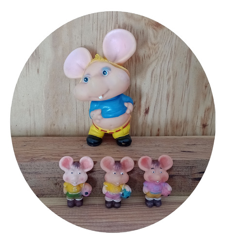 Muñeco De Goma Topo Gigio Vintage  Piezas