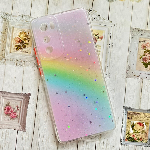 Funda Brillito Arcoiris Protec Lente Para Moto Edge 30 Comun