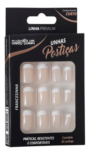 Unhas Postiças Macrilan - Francesinha