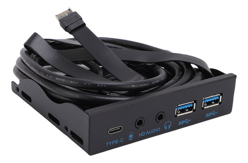 Hub Usb 3.2 No Painel Frontal De 10 Gbps, Unidade De Disquet