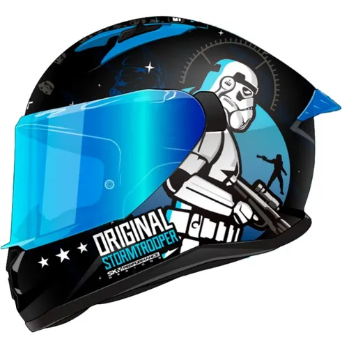 Casco moto star wars sale