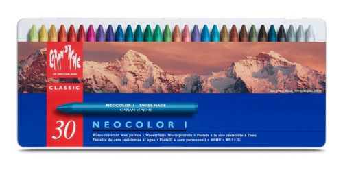 Pastel Neocolor I Caran D'ache 30 Cores