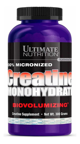 Creatina Monohydratada 300gr Ultímate Nutrition