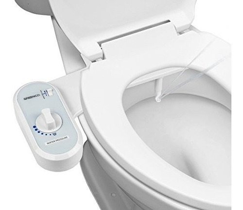 Adaptador De Asiento Inodoro Greenco Bidet Agua Dulce