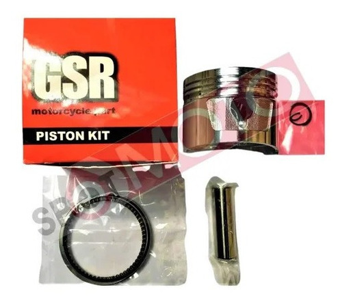 Kit Piston Y Aros Zanella Rx 150 Skua Zr Vc 62mm Spot Moto